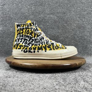 Converse Chuck 70 High Women’s Size 7 My Story Yellow Black Graffiti Skate Shoes